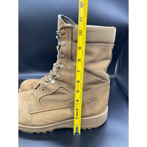 Bates Vibram Military USMC Combat Steel Toe Suede Boots Men\'s Size 13.5 W main image 7
